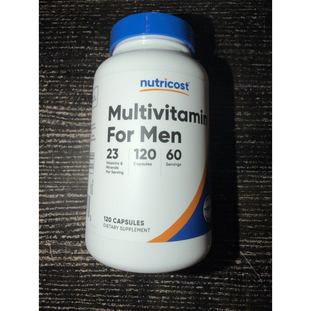 Nutricost Multivitamin for Men 120 Capsules - Vitamins and Minerals for The Heal